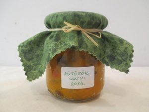 Chutney sütőtökből