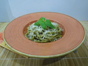 Pestos spagetti