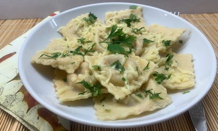 Húsos ravioli